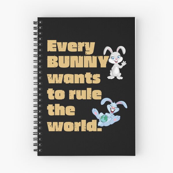Artikelvorschau, Jeder BUNNY will die Welt beherrschen (2 Hasen). entworfen und verkauft von JockArts.