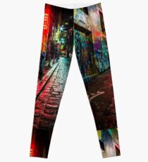 Hosier Lane, Melbourne Victoria Leggings