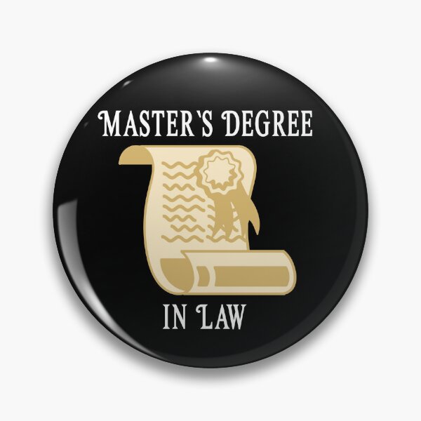 Item preview, Masters Degree in Law - College - University - Graduation - Graduatees designed and sold by GraduaTees.