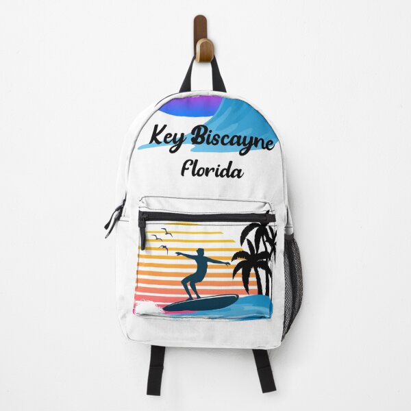 Item preview, Key Biscayne Florida Seaside Retro Sunset designed and sold by mountainadora.