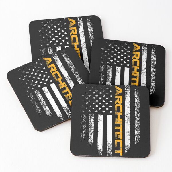 Item preview, Vintage American USA Flag Architect Architecture Gift designed and sold by laurateam.