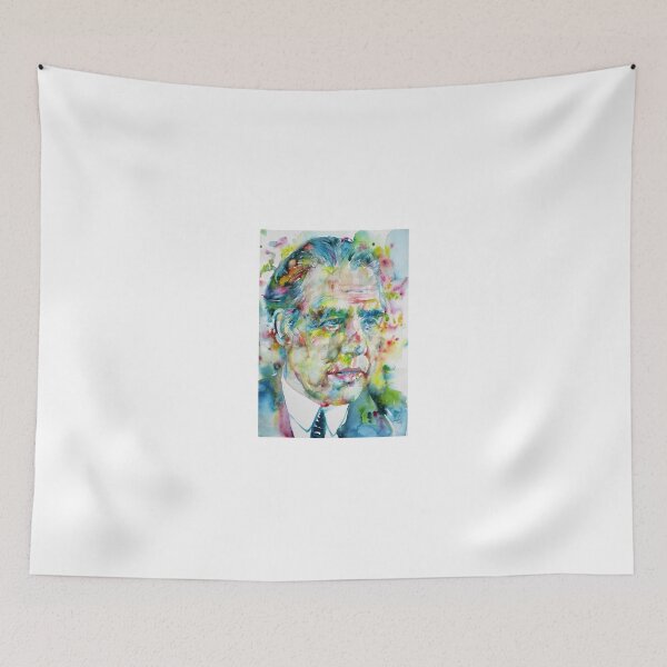 Item preview, NIELS BOHR - watercolor portrait designed and sold by lautir.