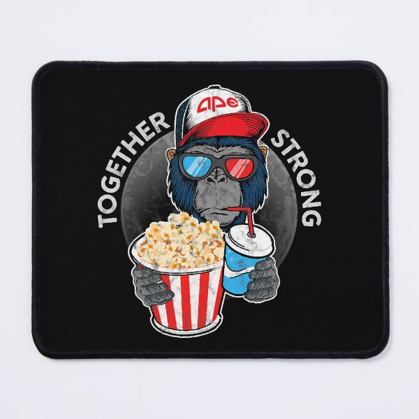 Item preview, Apes Together Strong $AMC Short Squeeze  designed and sold by KimichoKoros.