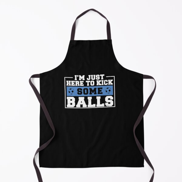 Item preview, I'm Just Here To Play Soccer Funny Humor For A Football Fan designed and sold by StrongShirts.