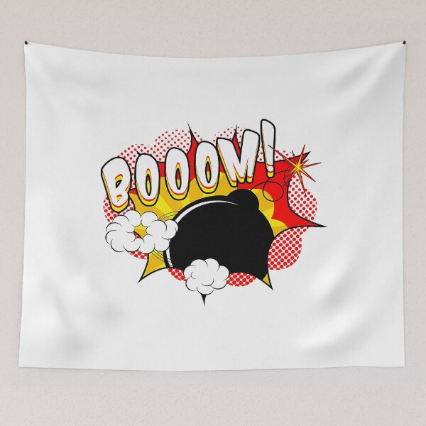 Item preview, Boom! Explosive Bomb Artwork Funny Cartoon Gift designed and sold by KimichoKoros.