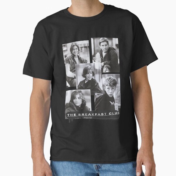 Breakfast Club 5 Individual Character Photos Graphic T-Shirt Breakfast Club 5 Individual Character Photos Graphic T-Shirt