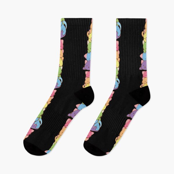 Item preview, LGBT Gay Pride Flag Kawaii Rainbow Cats designed and sold by Dewitt Koepp.
