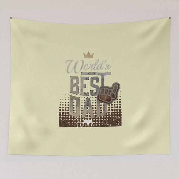 Item preview, Brown World's Best Dad  designed and sold by OMdesign10.