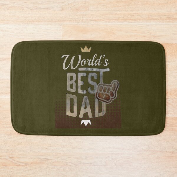 Item preview, Brown World's Best Dad  designed and sold by OMdesign10.