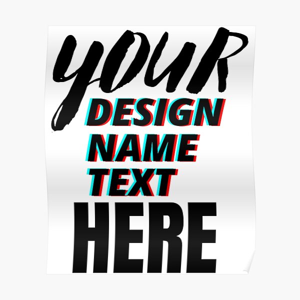 votre design, nom, texte, est ici  contactez-moi sur mon instagrambmourhi ou whatsapp0648204301 O Poster