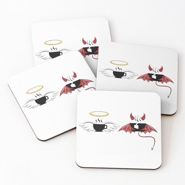 Item preview, Coffee vs. tea devil designed and sold by Tapidesign.