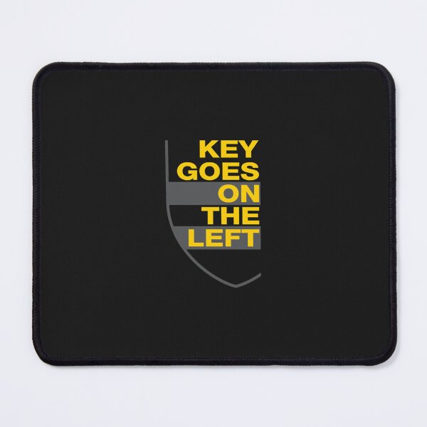 Item preview, Key Goes On The Left - YellowGray Classic T-Shirt designed and sold by FlorianObers.