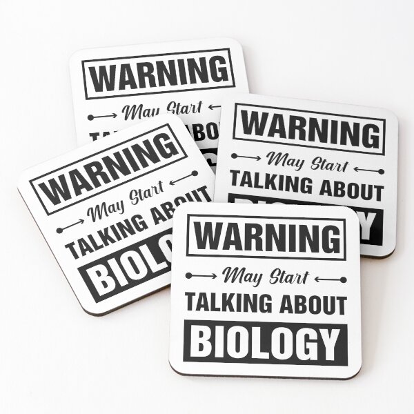 Item preview, Warning May Start Talking  About Biology - Biologist - Science Teacher designed and sold by Smartmerch99.