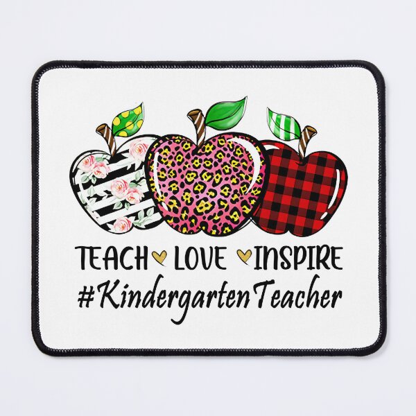 Item preview, Teacher Teach Love Inspire back to school funny designed and sold by Danielle6695.