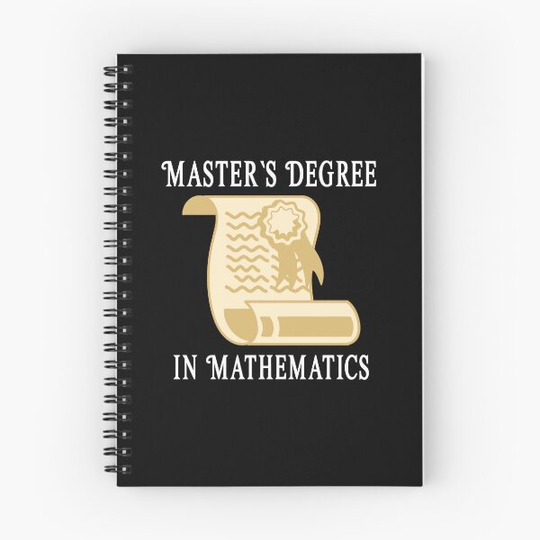 Item preview, Masters Degree in Mathematics - College - University - Graduation - Graduatees designed and sold by GraduaTees.