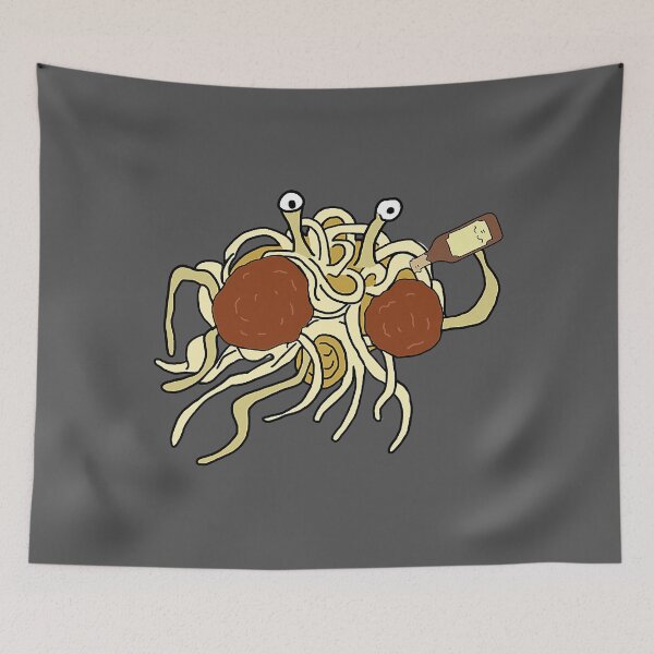 Item preview, Flying Spaghetti Monster Pastafarian designed and sold by KimichoKoros.
