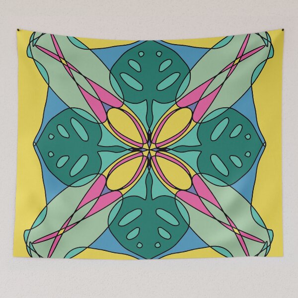 Item preview, Mandala Monstera designed and sold by miyu11.