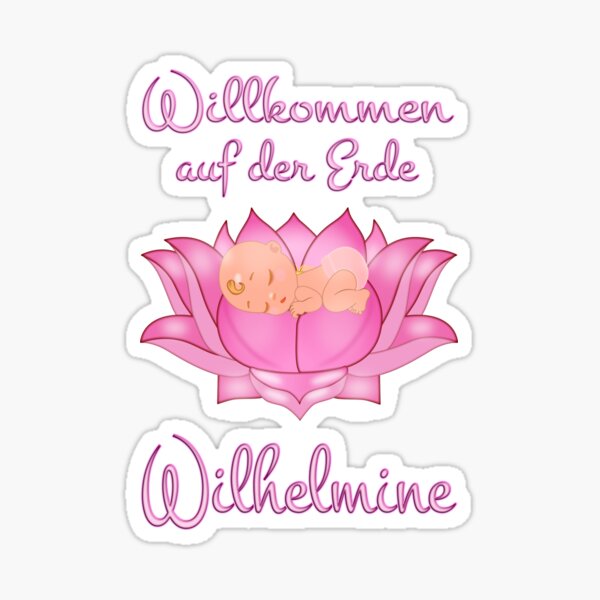 Welcome to Earth - Wilhelmine Sticker