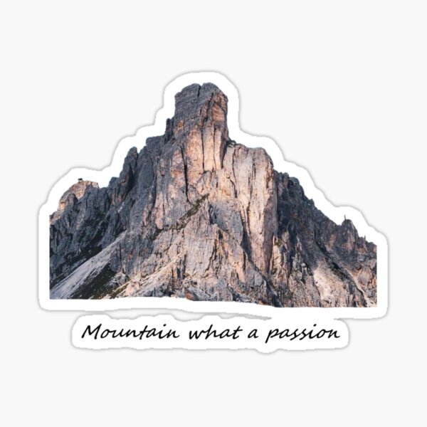 Montagna Sticker