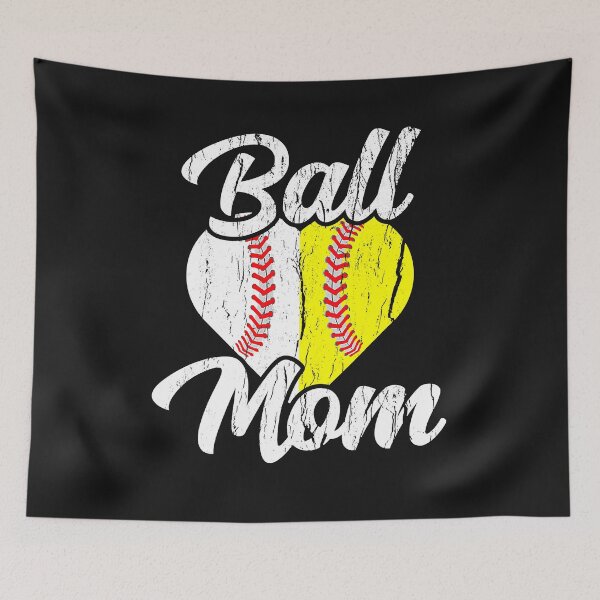 Artikelvorschau, Ball Mom Baseball Softball Mama Mannschaftssport entworfen und verkauft von zorinaabzs143.