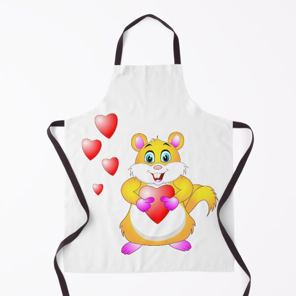 Item preview, cute hamster cartoon falling in love designed and sold by ZieProject.