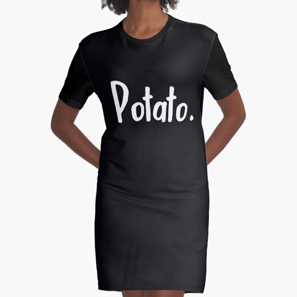 Simple Potato  Great Gift for the Potato Lover! Graphic T-Shirt Dress