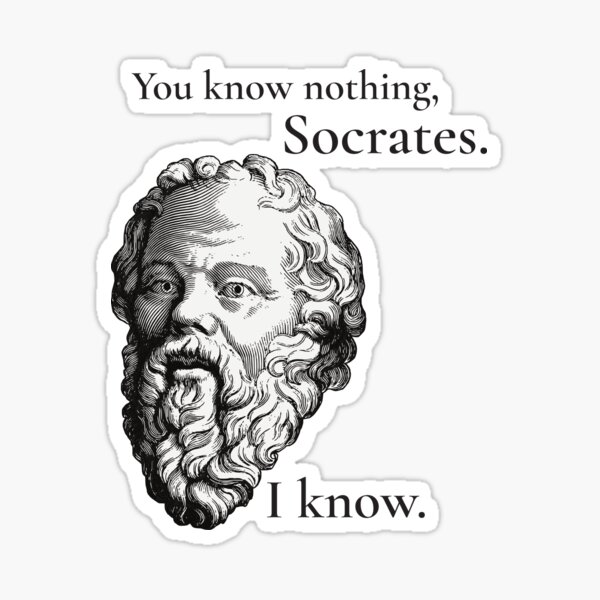 Git Gud Scrub Socrates Funny Gamer Meme Sticker for Sale by Joeconnor