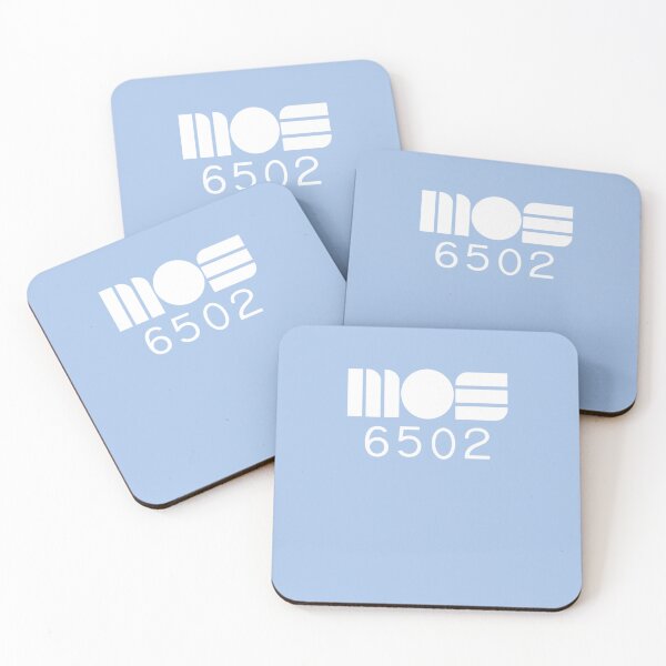 Item preview, MOS 6502 8-bit CPU White logo Essential T-Shirt designed and sold by DamirZerr.