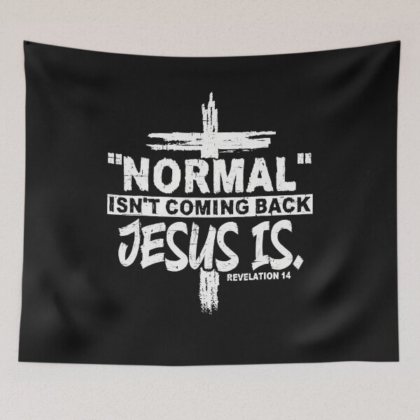 Item preview, Christian Normal Isn't Coming Back Jesus Is Gift Women Men  designed and sold by zorinaabzs143.