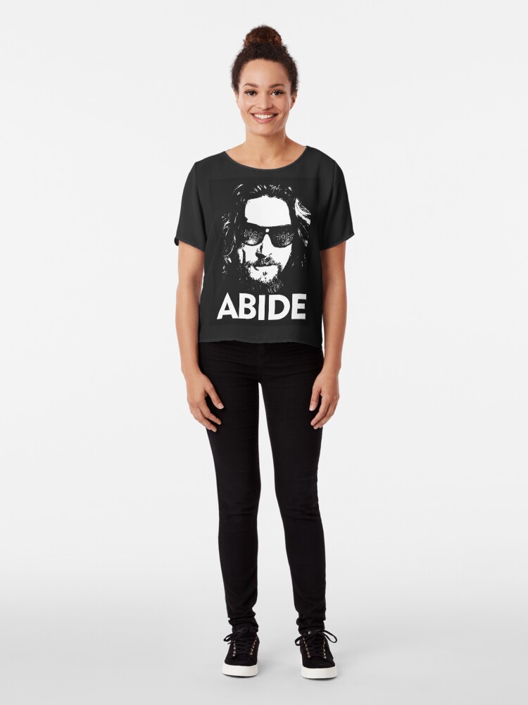 Alternate view of THE BIG LEBOWSKI Chiffon Top