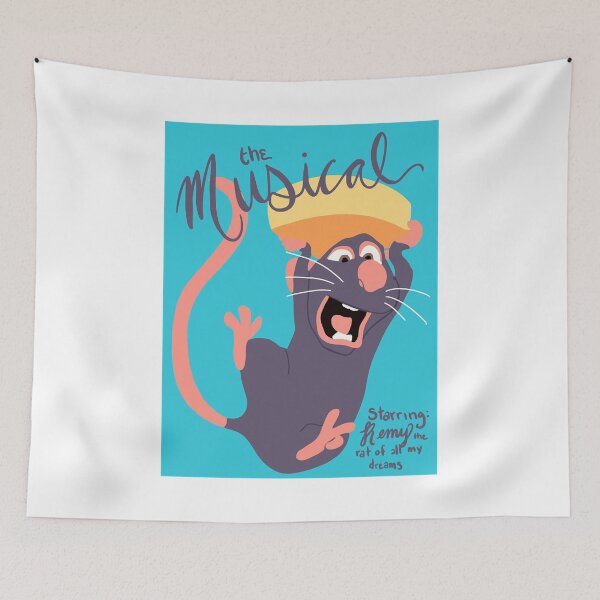 Item preview, Extremely Sensitive Sense Of Smell Yummy Ratatouille The Musical Poster Graphic Gifts designed and sold by NancyConfetti.