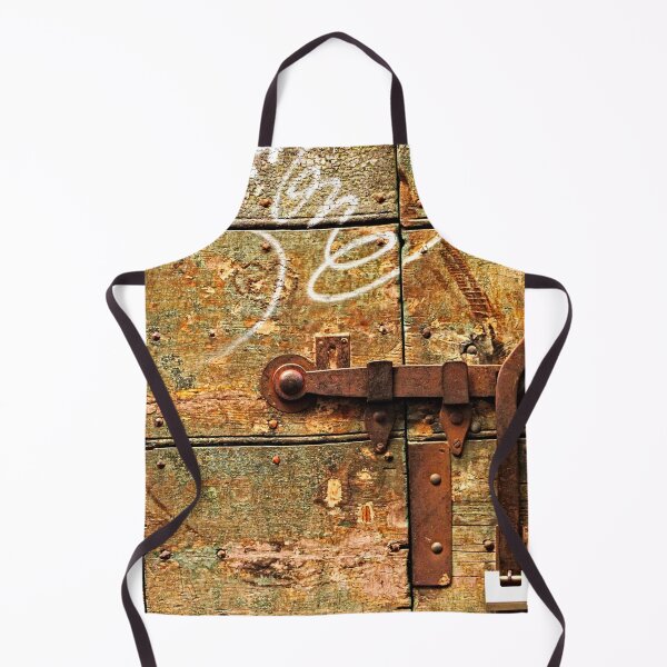 Item preview, Antique Weathered Wooden Door Rusty Latch Wood Texture designed and sold by Anna Lemos.