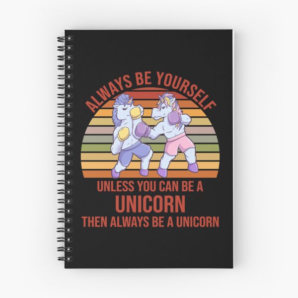 Item preview, Always Be Yourself Unicorn boxing match designed and sold by EriceGarcia.