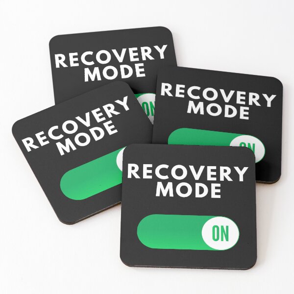 Item preview, Recovery Mode On 1 designed and sold by unclejab.