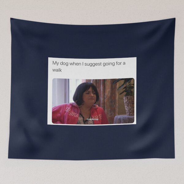 Item preview, Nessa Gavin  Stacey Crackin Meme designed and sold by EriceGarcia.