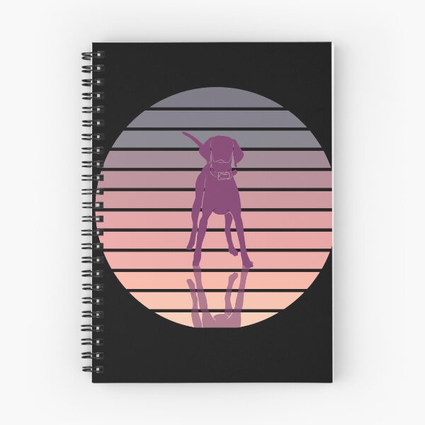 Item preview, Vizsla in the purple sunset designed and sold by Tapidesign.