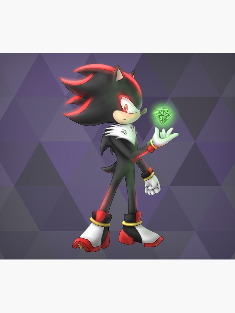 Shadow the Hedgehog (Glow Version) Poster for Sale by