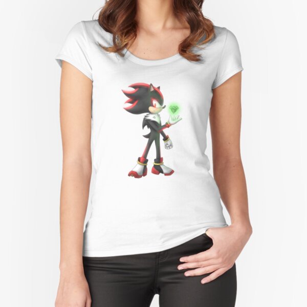 Shadow The Hedgehog Blushing T Shirt 100% Pure Cotton Shadow Hedgehog Shadow  The Hedgehog The Hedgehog Smile Fanart - T-shirts - AliExpress