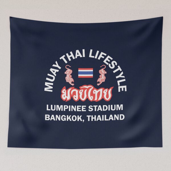 Aperçu de l'œuvre MUAY THAI Style de vie Stade du Lumpinee créée et vendue par EriceGarcia.