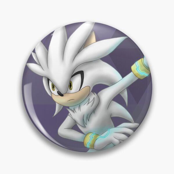 Item preview, Silver the Hedgehog (Glow Version) designed and sold by TeamCloverLeaf.