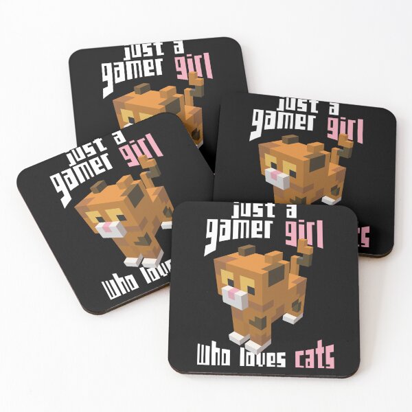 Item preview, Just a gamer girl who loves cats designed and sold by francodelgrando.