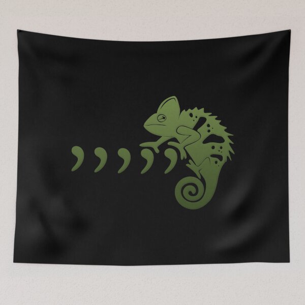 Item preview, Comma Comma Comma Chameleon . essentiel designed and sold by rezakiehauch.