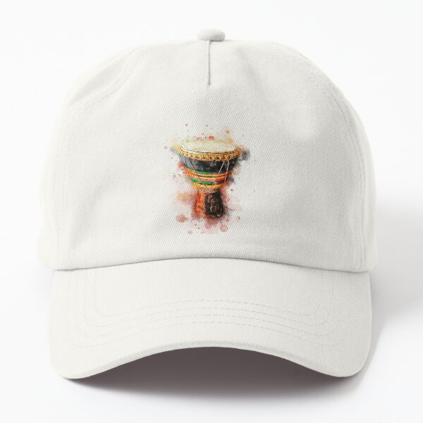 Item preview, The Beat - Djembe African Drum In Colorful Watercolor  designed and sold by Andreea Eva Herczegh.