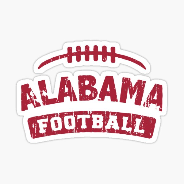 Alabama A Vinyl Decal - Bama - Yeti / Auto / Cell phone - Crimson Tide