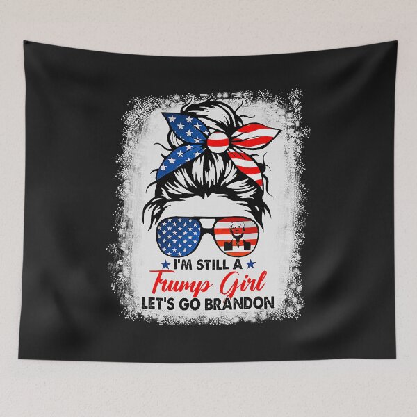Item preview, Trump Girl Let's Go Branson Brandon Messy Bun Bleached designed and sold by zorinaabzs143.