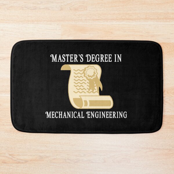 Item preview, Masters Degree in Mechanical Engineering - College - University - Graduation - Graduatees designed and sold by GraduaTees.