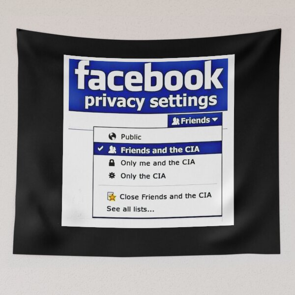 Item preview, PRIVACY SETTINGS designed and sold by THE AMERICAN TEEVANGELIST.