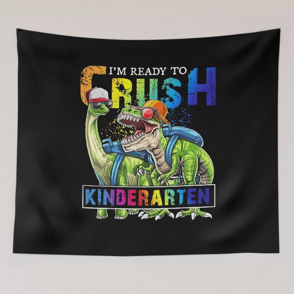 Item preview, I am ready to crush kindergarten back to school designed and sold by Danielle6695.