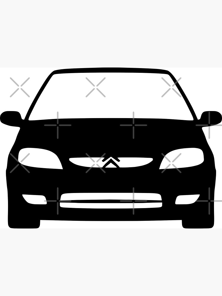 Citroen Saxo Illustration - White by marioramosart