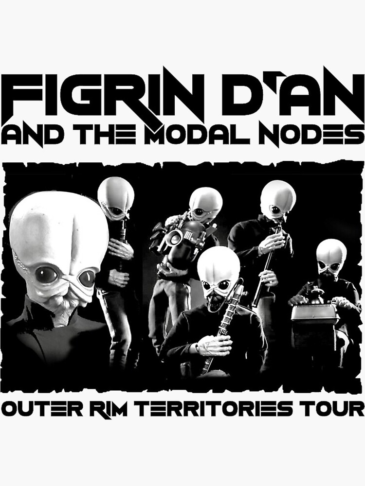 "CANTINA BAND" Sticker by BaulaHeat Redbubble